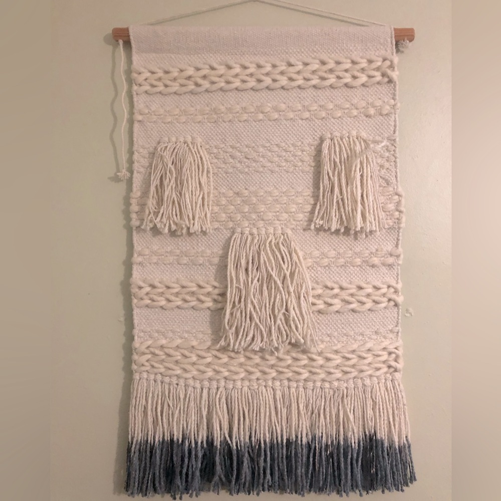 Macrame hanging wall decor